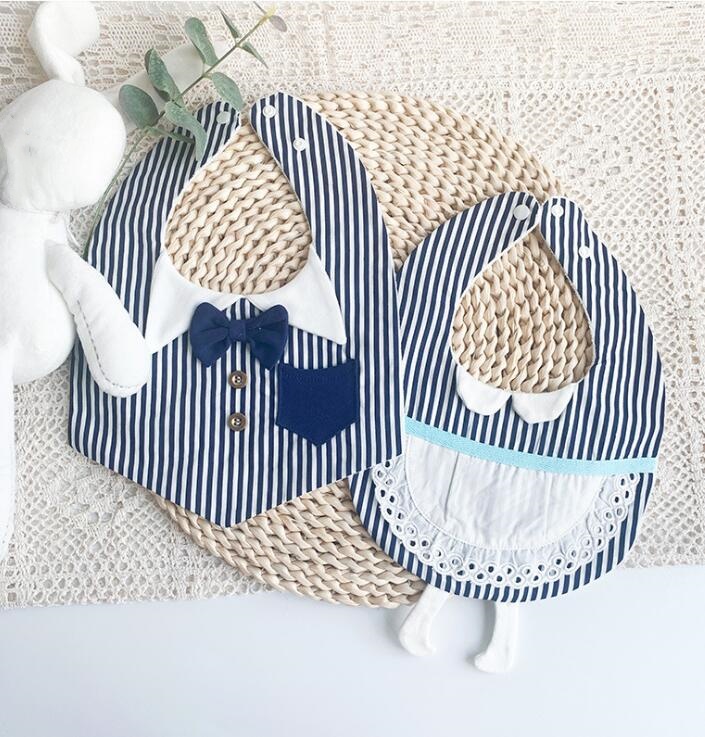 2024★ベビー用★食事用エプロン★食事用ビブ★涎掛け★3色