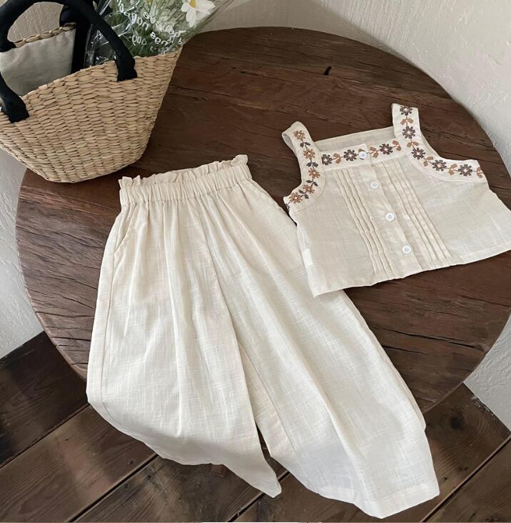 2024★春夏新作★韓国風子供服★トップス+ズボン★100-140CM