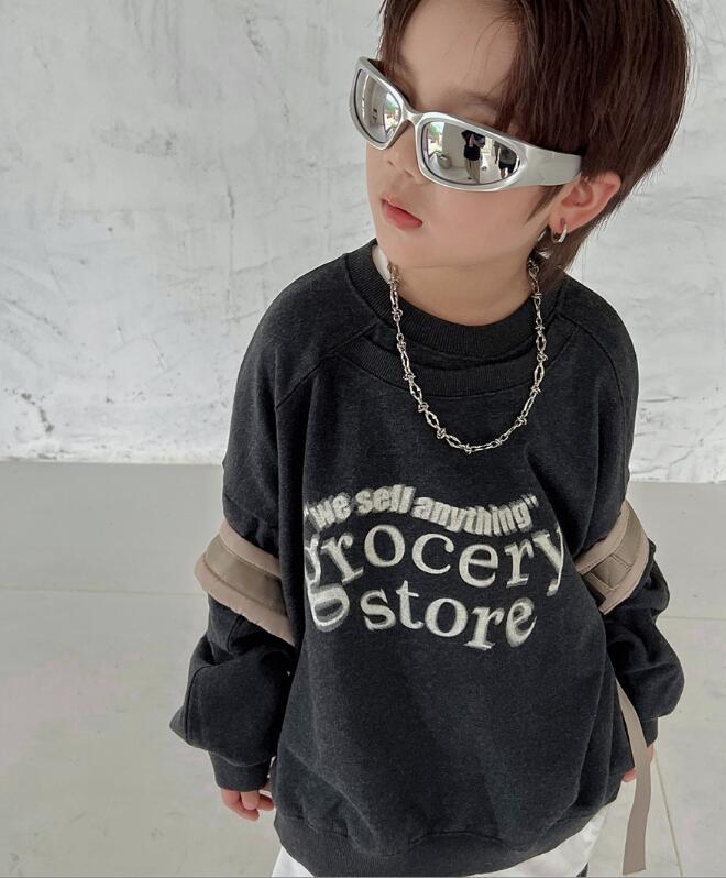 2024★春秋新作★韓国風子供服★トレーナー★2色90-160CM