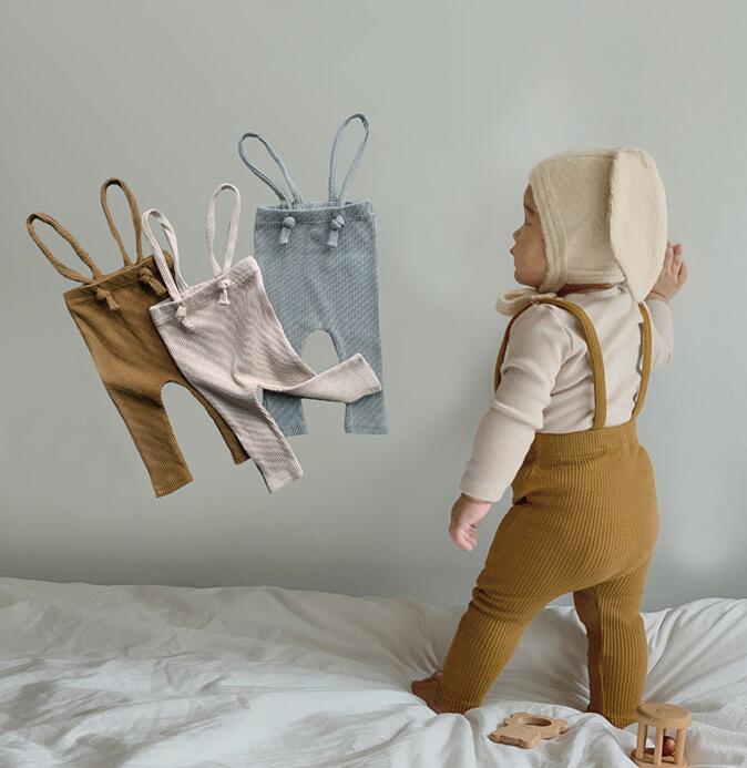 2024★春秋新作★韓国風ベビー服★サロペット★3色66-90CM