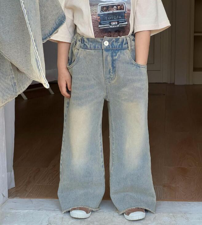 2024新品J★子供服　デニムズボン★80-140cm★