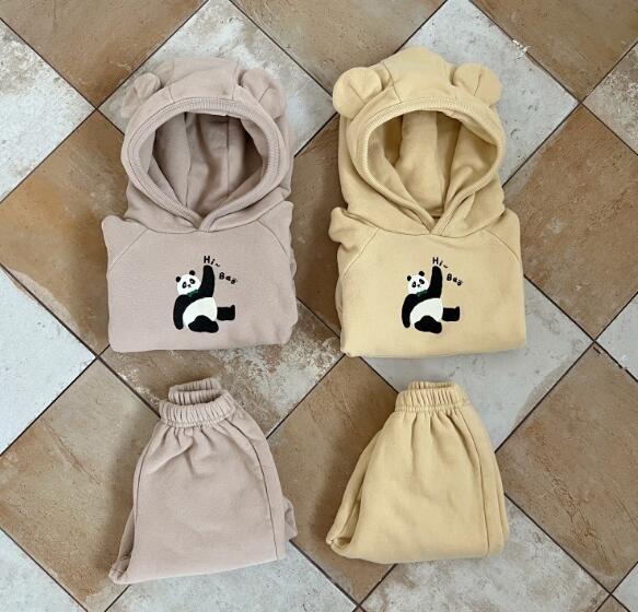 2024年新★子供服　トップス+ズボン　セットアップ★73-100cm★2色