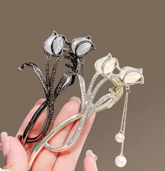 髪飾り★まとめ髪用★ヘアアクセサリー★レディース★ヘアピン★ヘアクリップ★3色