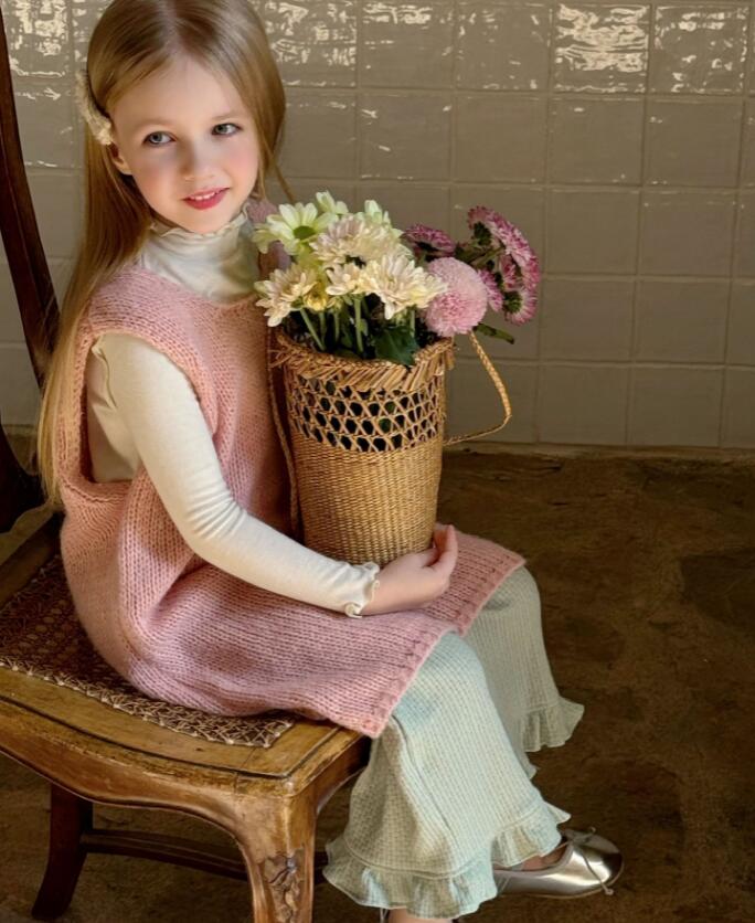 2024★春秋新作★韓国風子供服★ワンピース★2色90-130CM