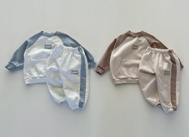 子供服★トップス+ズボン★セットアップ★韓国風子供服★キッズ★男女兼用★2色80-130CM