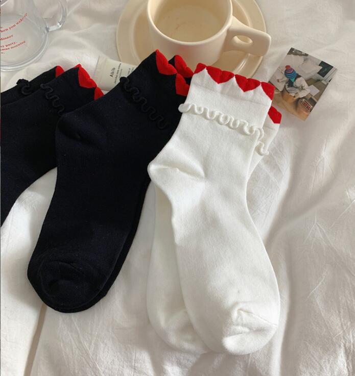 2024★春秋新作★ソックス★レディース靴下★2色