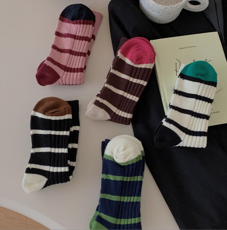 2024★秋冬新作★ソックス★レディース靴下★5色