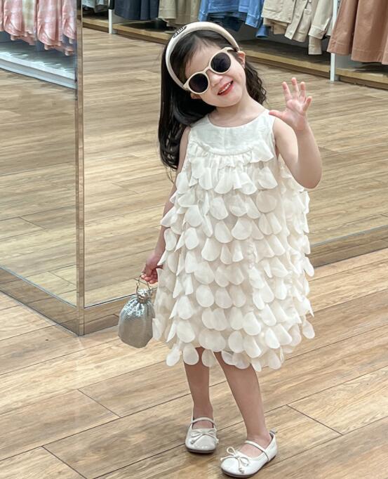 2024年新品★子供服 　ワンピース★90-140cm★