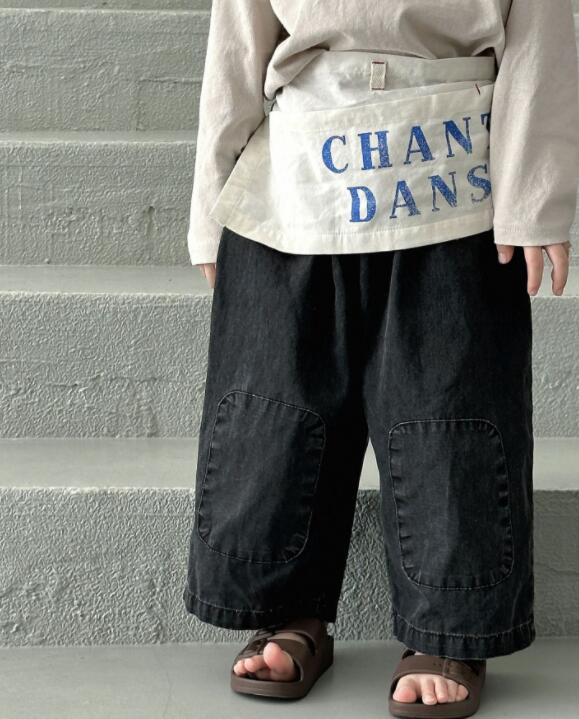 2024年新品★子供服 　デニムズボン★90-140cm★
