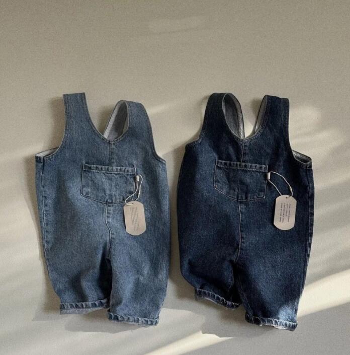 2024★春秋新作★韓国風子供服★サロペット★2色66-90CM