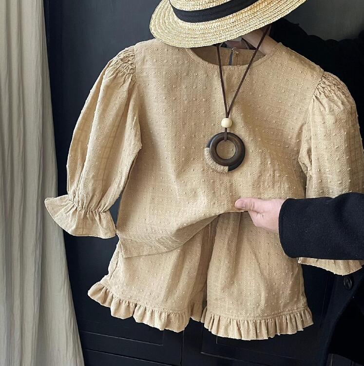 2024年新品★子供服 　トップス+ズボン　セット★90-140cm★