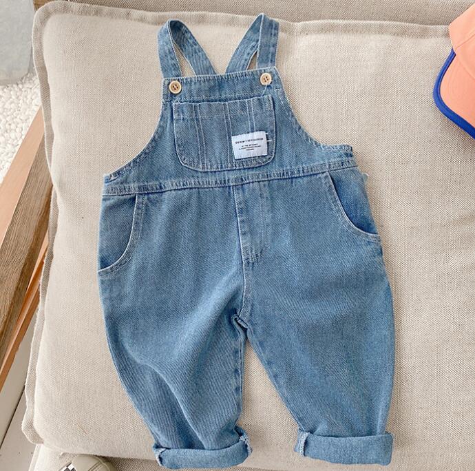 子供服★サロペット★デニム★韓国風子供服★キッズ★男女兼用★80-140CM