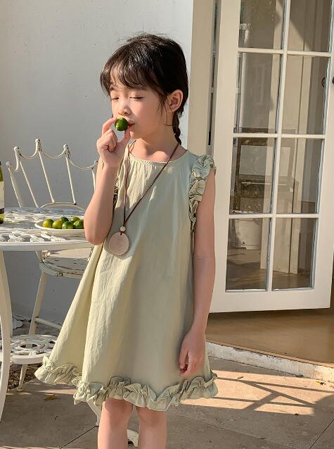 2024年夏新品★子供服 　ワンピース★90-140cm★3色