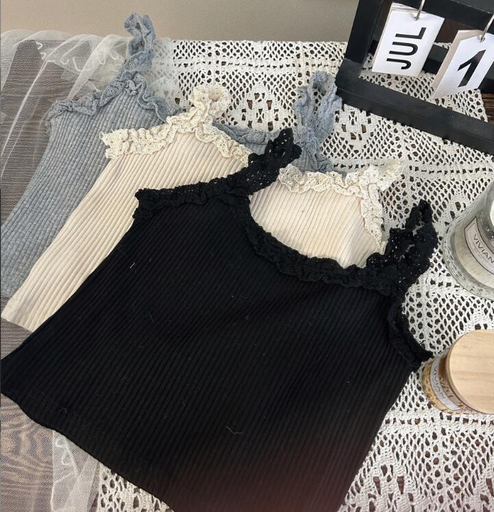 2024★春秋新作★韓国風子供服★キャミソール★3色80-130CM