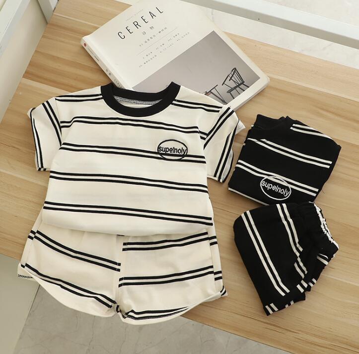 2024★春夏新作★韓国風子供服★トップス+ズボン★セットアップ★2色80-120CM