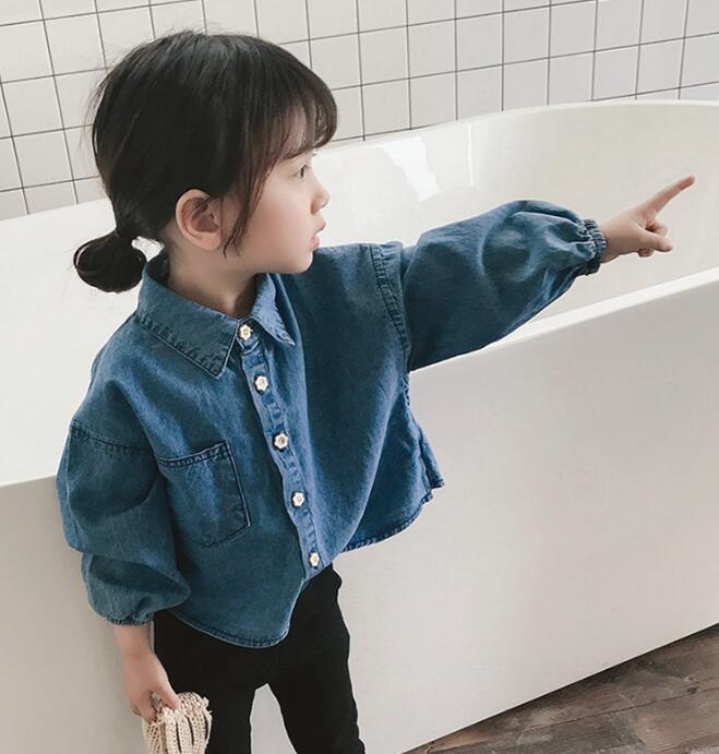 2024★春秋新作★韓国風子供服★シャツ★カジュアル★7-15