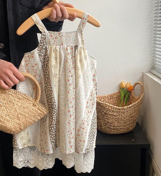 2024年新品★子供服 　ワンピース★100-140cm★