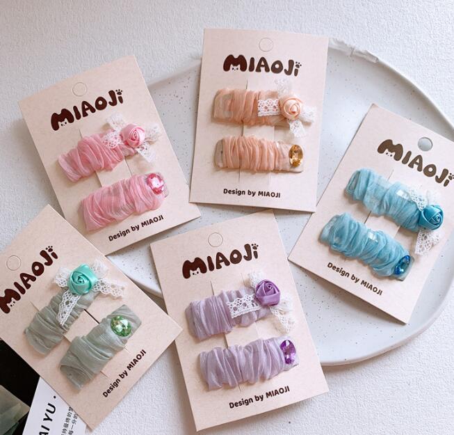 髪飾り★まとめ髪用★ヘアアクセサリー★子供用★ヘアピン★可愛い★2枚入り