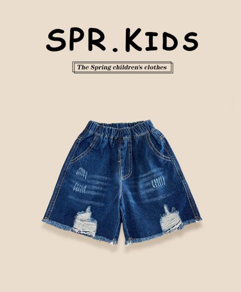 「2024」子供服★ハーフパンツ★ボトムス★ジーンズ★キッズ男の子★90-140CM