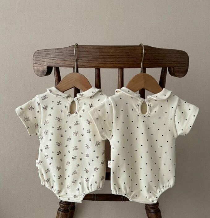 2024★春夏新作★韓国風子供服★ロンパース★2色66-90CM