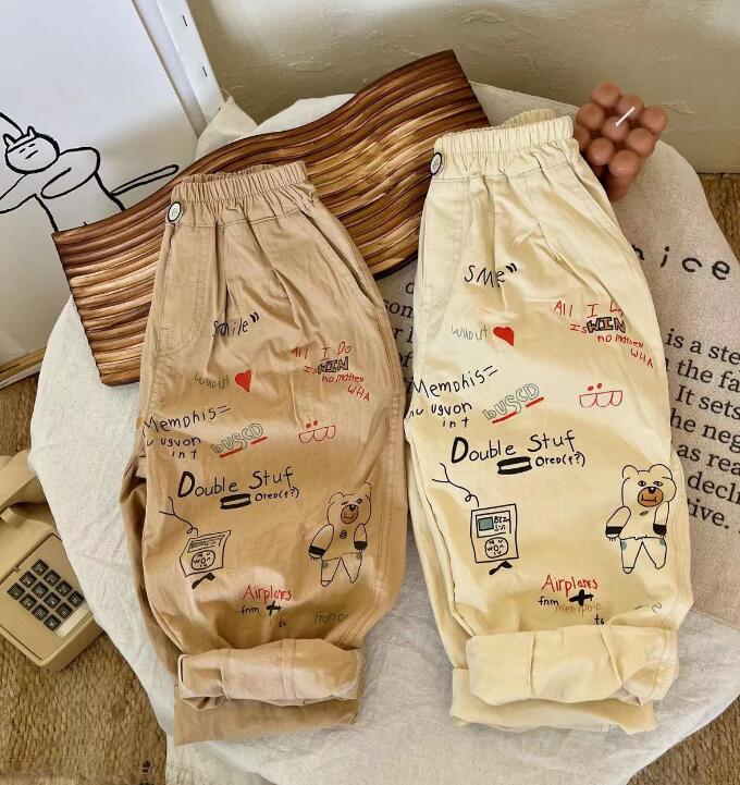 2024★春夏新作★韓国風子供服★ズボン★2色90-140CM