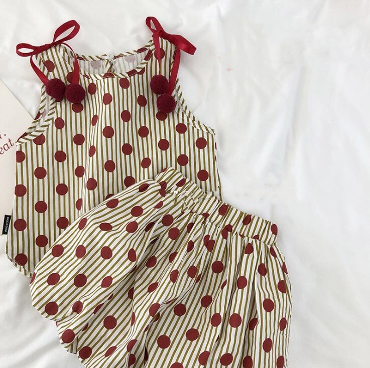 2024★春夏新作★韓国風子供服★トップス+ズボン★90-140CM