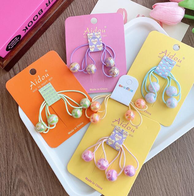 「2024」髪飾り★まとめ髪用★ヘアアクセサリー★子供用★ヘアゴム★可愛い