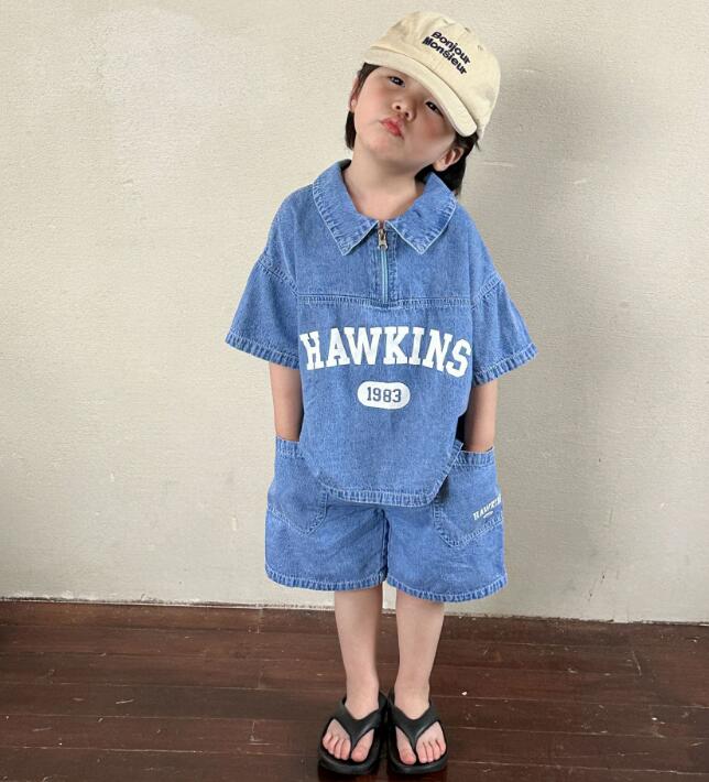 2024夏新品★子供服　トップス+ズボン　セット★80-150cm★