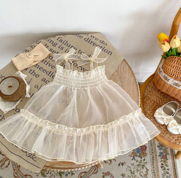 「2024」子供服★吊りワンピース★薄手★ベビー★無地★73-100CM