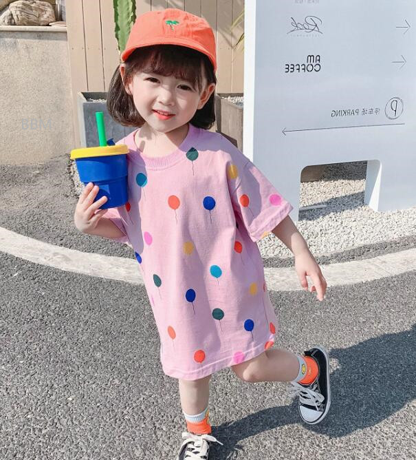 2024★春夏新作★韓国風子供服★ワンピース★2色7-15