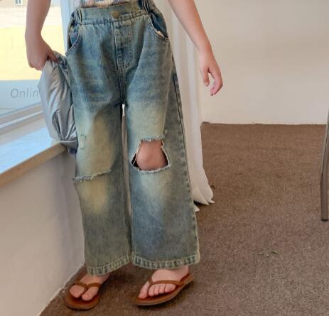 「2024」子供服★ボトムス★ズボン★ジーンズ★韓国風子供服★キッズ女の子★90-150CM