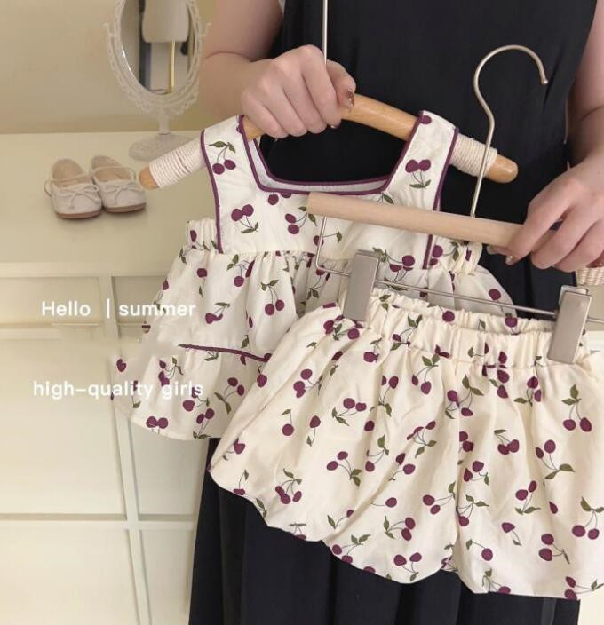 2024夏★子供服　トップス+ズボン　セット　80-130cm★