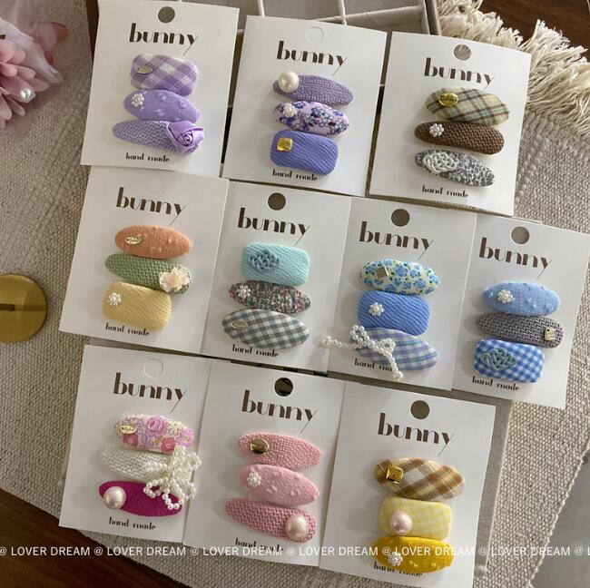 髪飾り★まとめ髪用★ヘアアクセサリー★ヘアピン★キッズ女の子★3枚入り