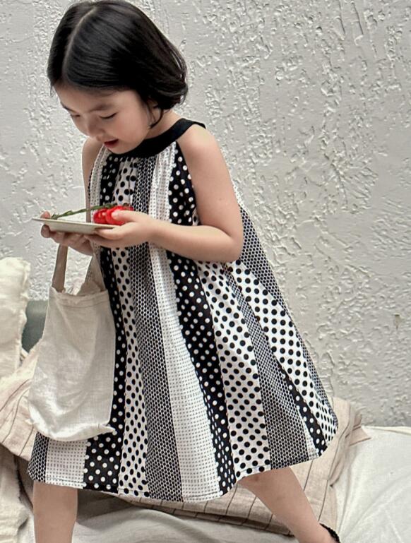 2024年新品★子供服　ワンピース★90-140cm★