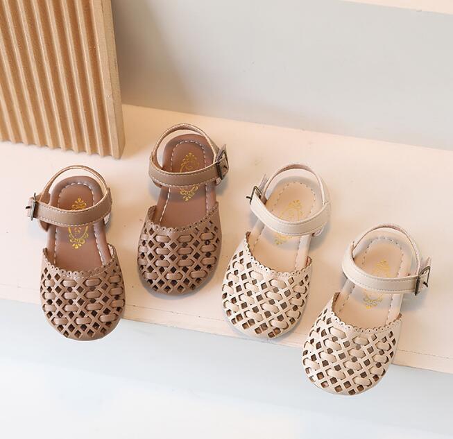 「2024」靴★子供靴★キッズ靴★シューズ★キッズ女の子★サンダル★2色「21-30#」