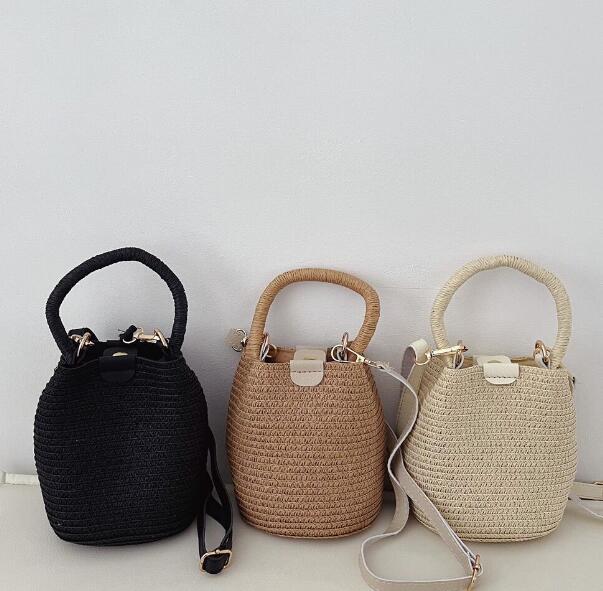 バッグ★ハンドバッグ★草編みバッグ★子供用★ショルダーバッグ★3色