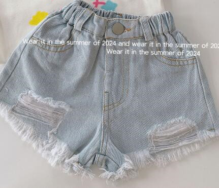 「2024」子供服★ボトムス★ショートパンツ★ジーンズ★キッズ女の子★80-150CM