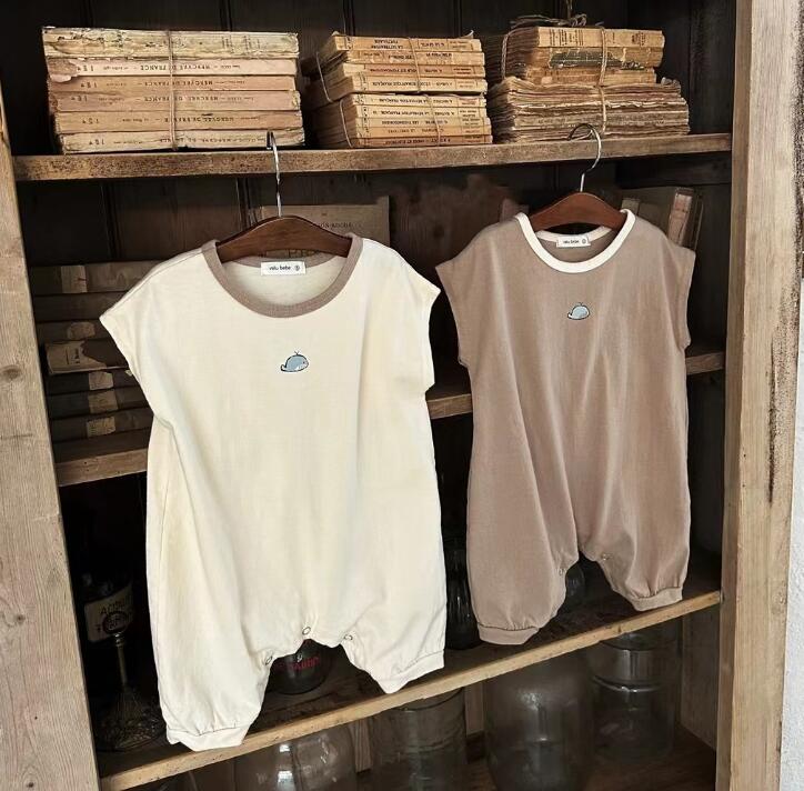 2024新品★ベビー服★ロンパース★66-90cm★2色