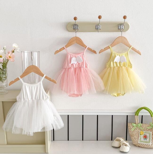 「2024」子供服★ロンパース★連体服★韓国風子供服★ベビー★袖なし★3色★66-90CM