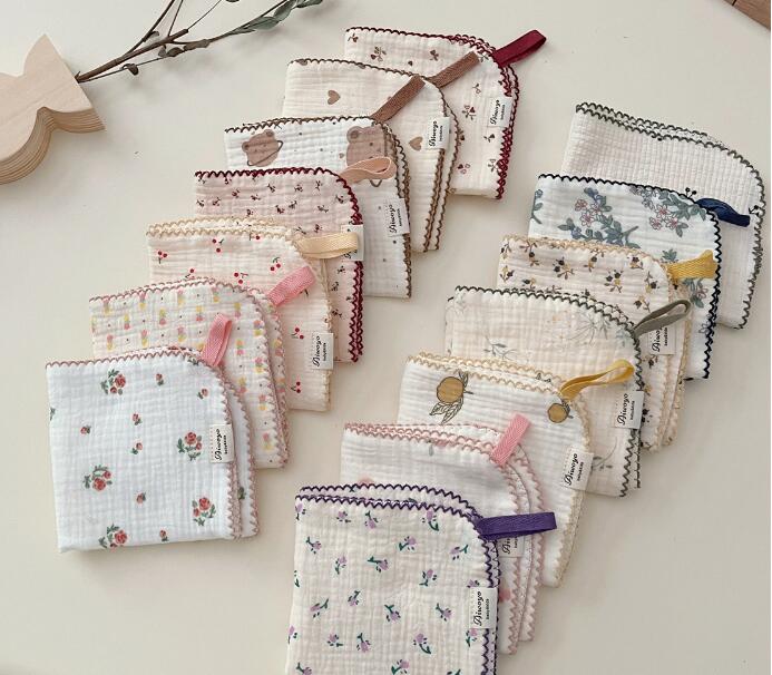 2024★涎掛け★ハンカチ★食事用エプロン★タオル★食事用ビブ