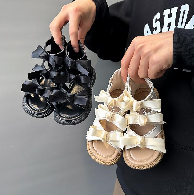 「2024」靴★子供靴★シューズ★キッズ女の子★サンダル★2色★26-36#