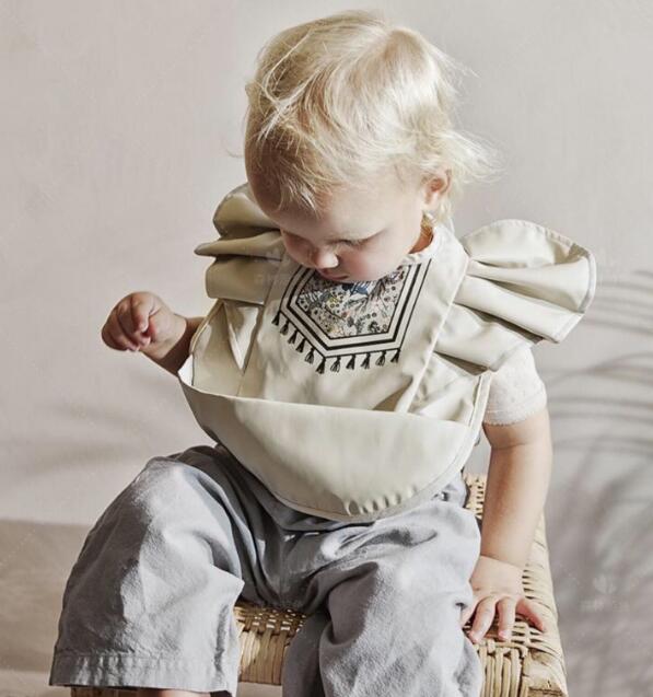 2024★食事用エプロン★食事用ビブ★涎掛け