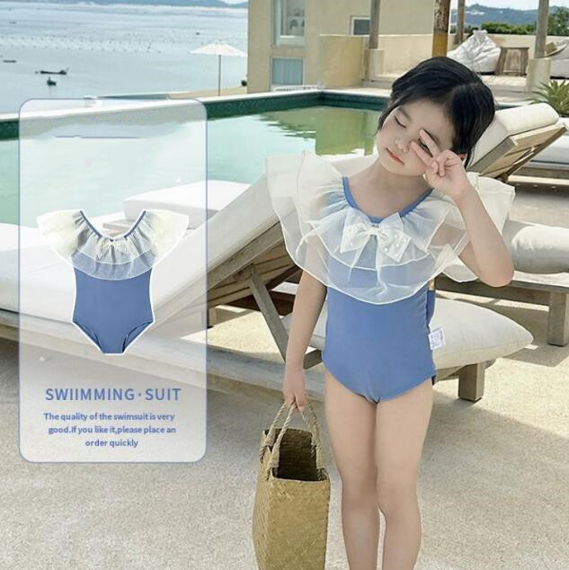 「2024」★子供服★連体服★水泳★水着★キッズ女の子★砂浜★温泉★2色★S-2XL