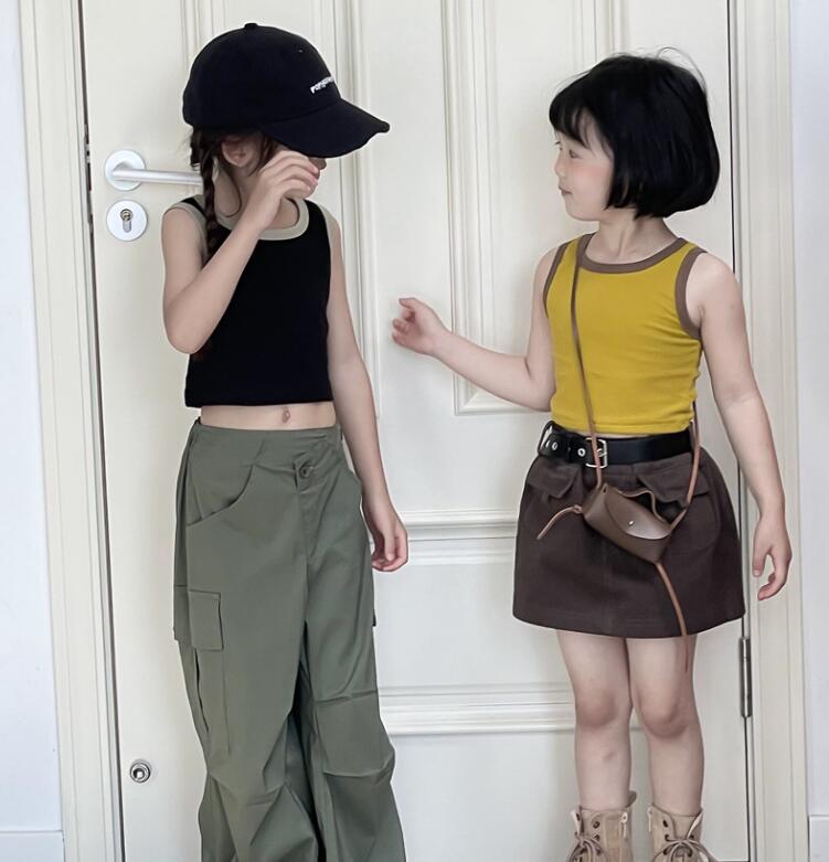 2024★夏新作★韓国風子供服★Tシャツ★3色90-150CM