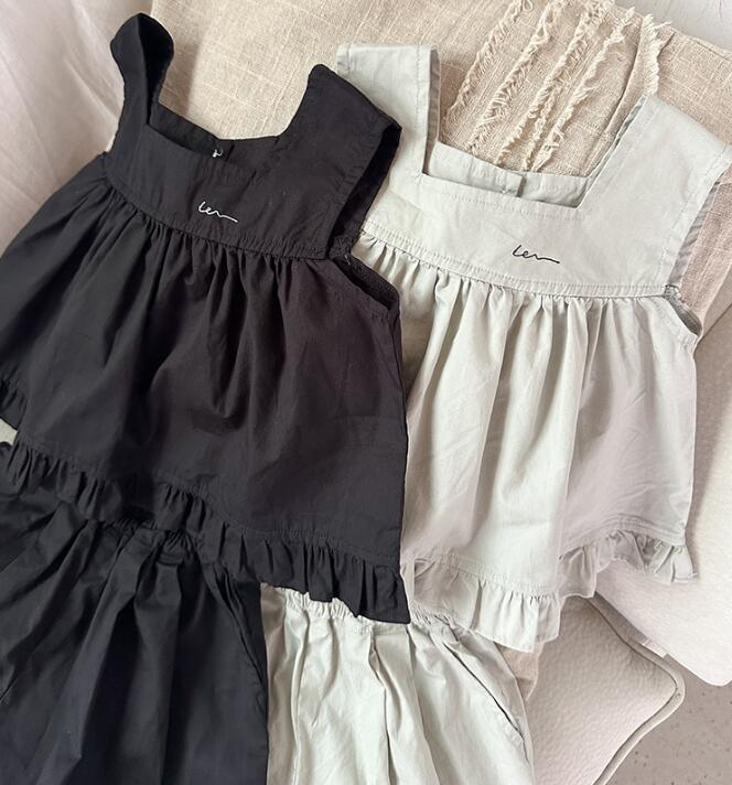 2024夏新品★子供服　涼しいセット★90-150cm★2色