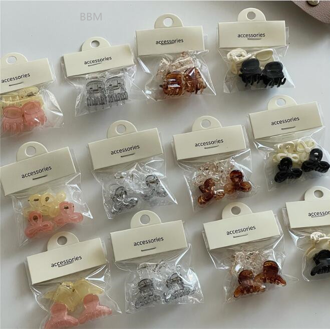 2024★髪飾り★ヘアアクセサリー★バンスクリップ★ヘアクリップ★1点=4個