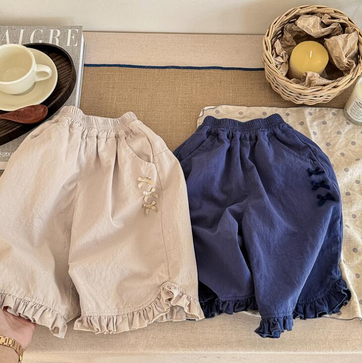 「2024」★子供服★ボトムス★ズボン★韓国風子供服★キッズ★2色★80-130CM