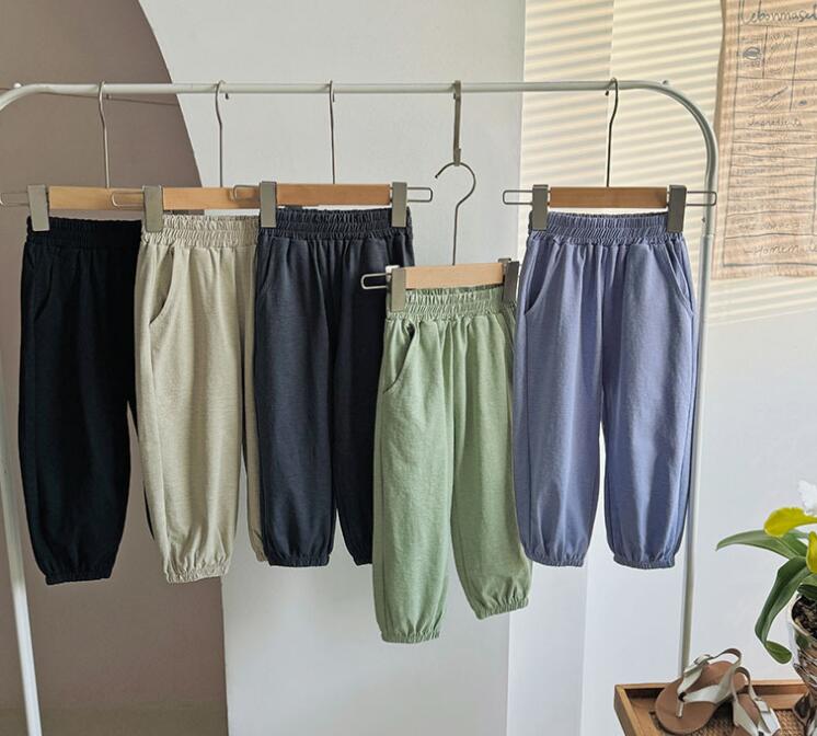 2024夏★子供服　涼しいズボン　連体服★90-150cm★5色