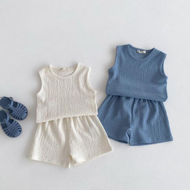 「2024」子供服★トップス+ズボン★セットアップ★韓国風子供服★キッズ★2色★80-130CM