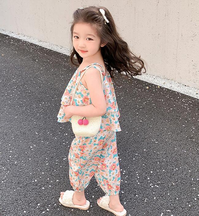 2024夏★子供服　トップス+ズボン　セット　90-130cm★